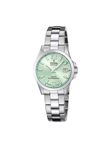 FESTINA Analogové hodinky Watch Acero Clasico Swiss Made' zelená