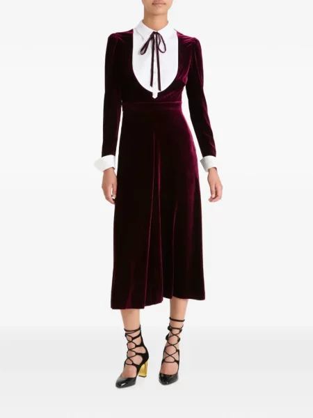 Lung rochie midi Temperley London violet