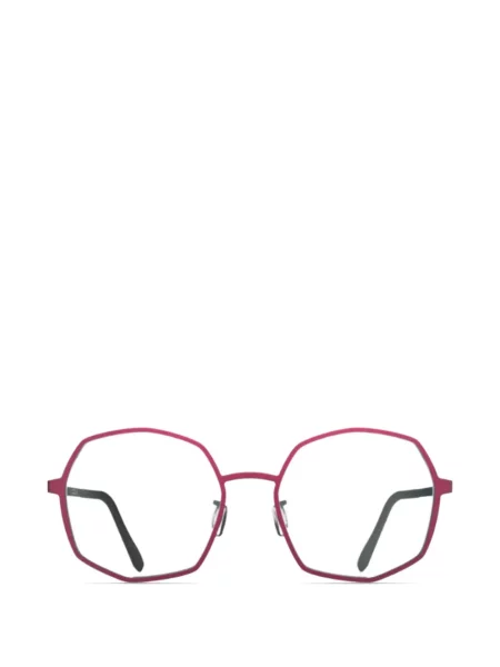 Ochelari de soare Blackfin cu imprimeu geometric roșu