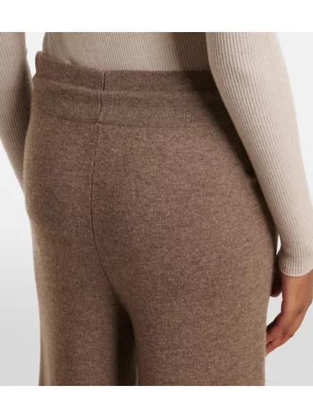 Pantaloni Agnona de lână maro