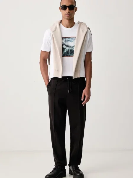 Iceberg tricou pentru bărbați din alb