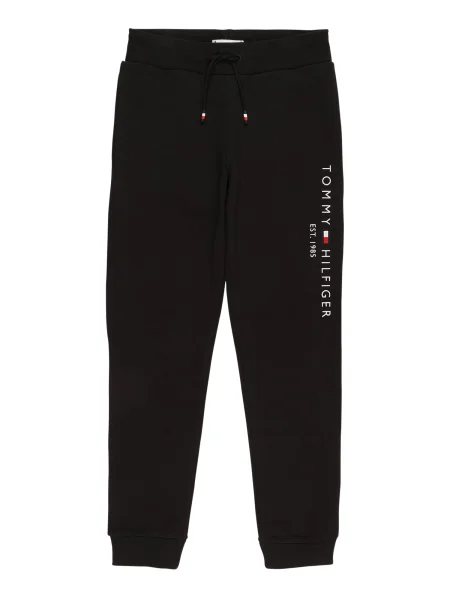 TOMMY HILFIGER Pantaloni bleumarin / roșu / negru alb