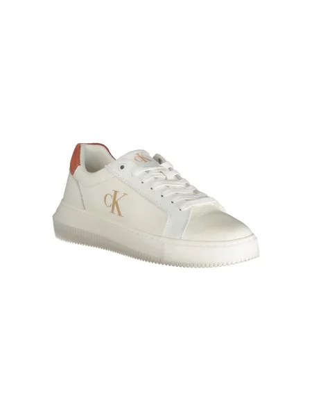 Trampki Calvin Klein skórzane czarne