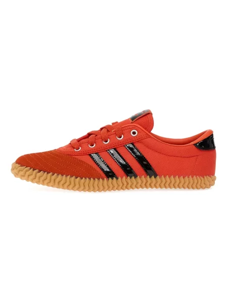 Sneakersy Adidas klasyczne zamszowe pomarańczowe
