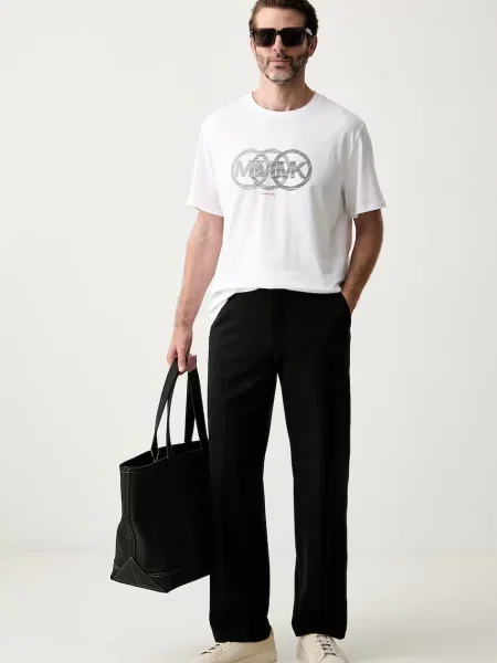 Michael Kors tricou pentru bărbați din alb