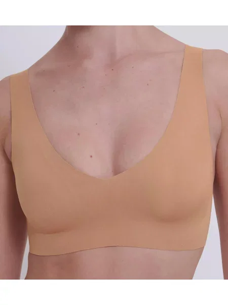 SLOGGI Sutien ZERO Feel deschis maro