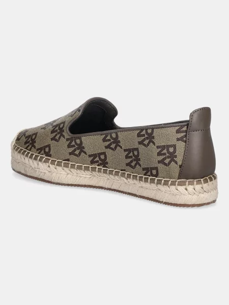 Dkny espadrilles Mallandra zöld bézs
