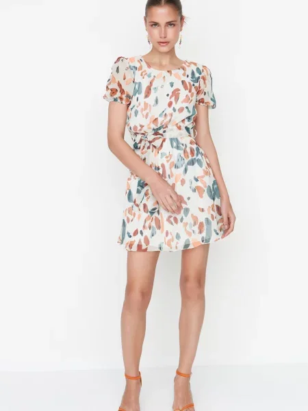 Rochie mini Trendyol gri