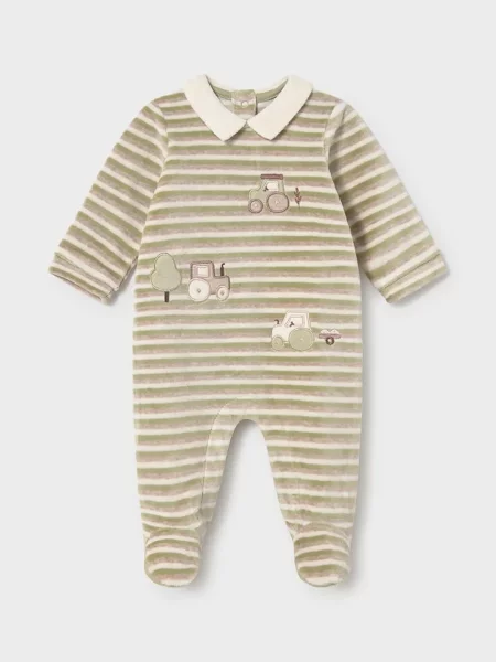 Mayoral Newborn kombinezon za bebe zelena