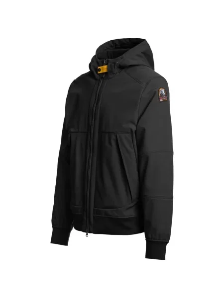 Geacă de vânt Parajumpers cu glugă negru