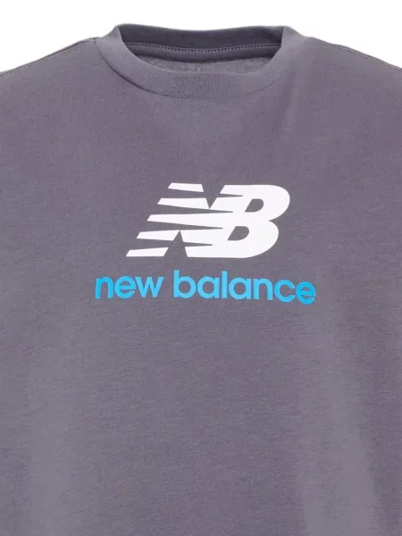 Koszulka dziecięca New Balance szara