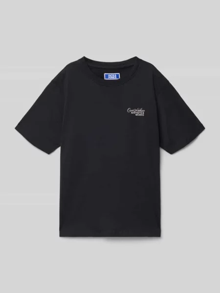 T-shirt z nadrukiem z logo Model ROAR' Jack & Jones czarna
