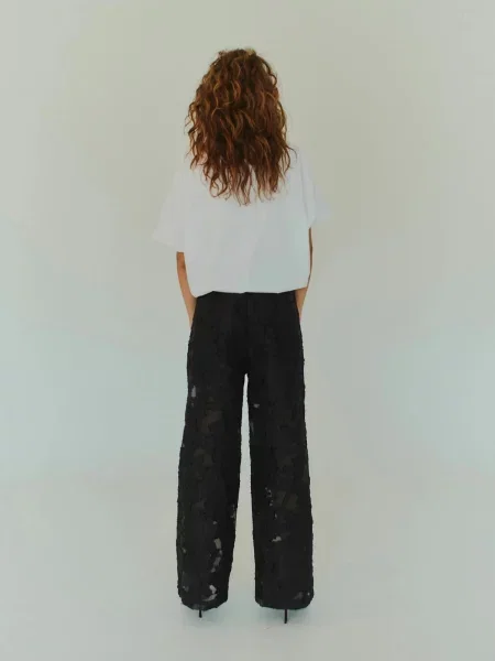 NORR Pantaloni Burna' negru