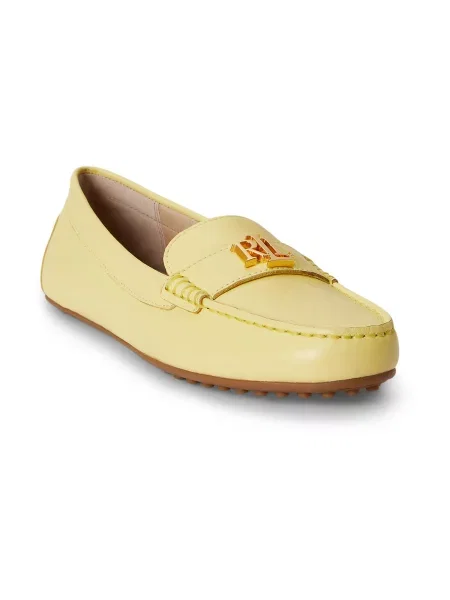 Lauren Ralph Lauren Mocasini BARNSBURY pastel galben