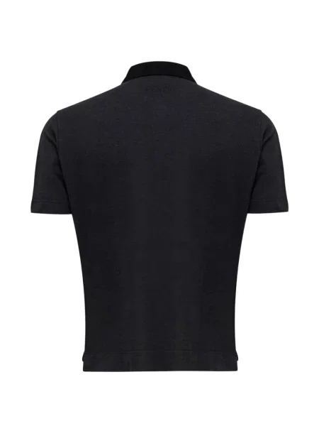 Polo Fendi με κέντημα γκρι