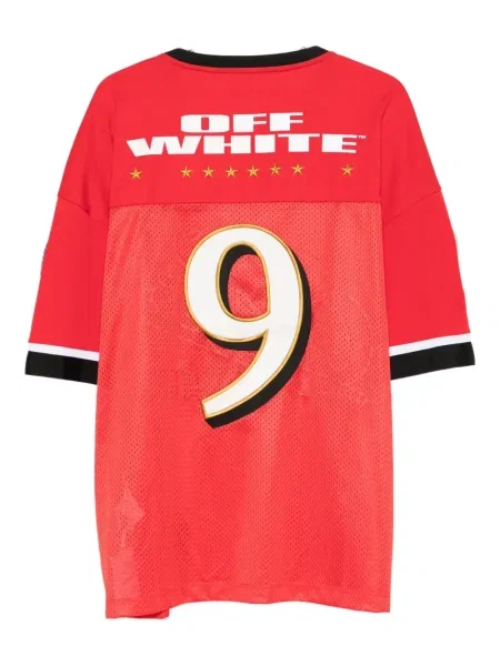 Tricou Off-white cu imagine plasă alb