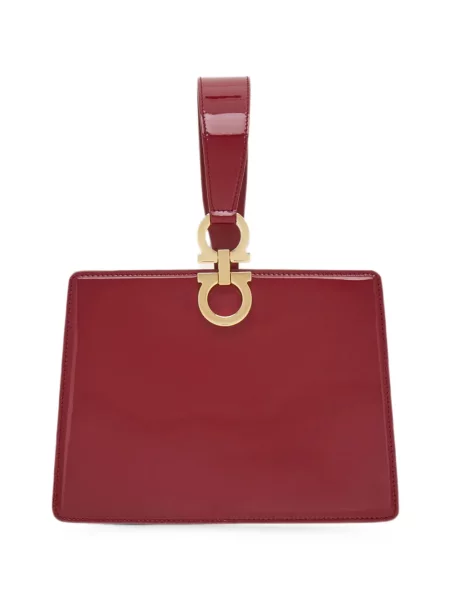 Geantă Ferragamo din piele roșu