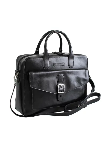 Torba crossbody The Bridge skórzana czarna