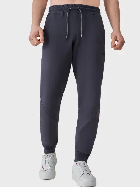 Спортивні штани AVECS бавовна/поліестер сірий