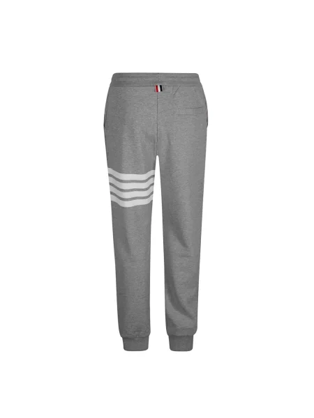 Spodnie sportowe Thom Browne z nadrukiem klasyczny szary