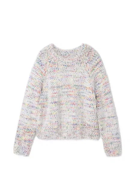 Sweter dziecięcy Desigual biały