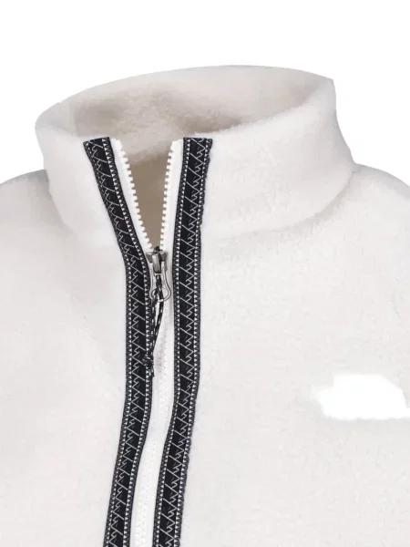 Pulover The North Face din fleece alb