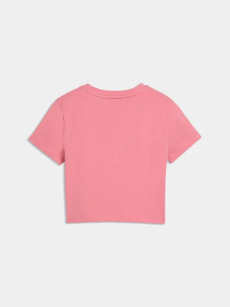 Дитяча Футболка PUMA Wardrobe Ess Baby Tee комбінований верх рожевий