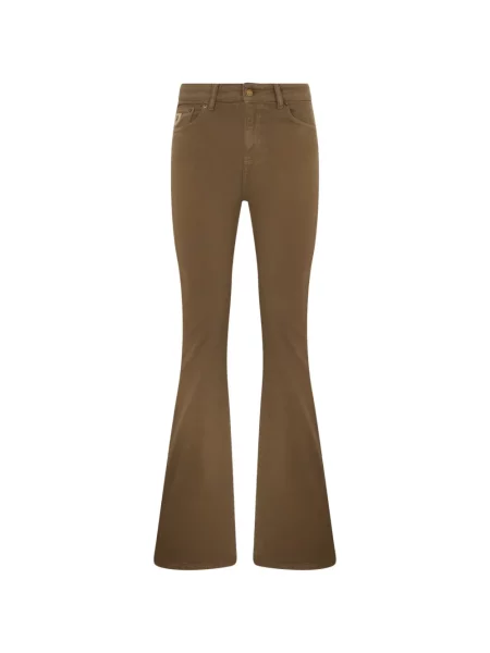 Blugi evazați Lois Jeans evazate maro