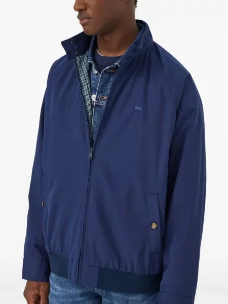 Ретро слаб дънки skinny fit Levi's® с разкъсвания синьо