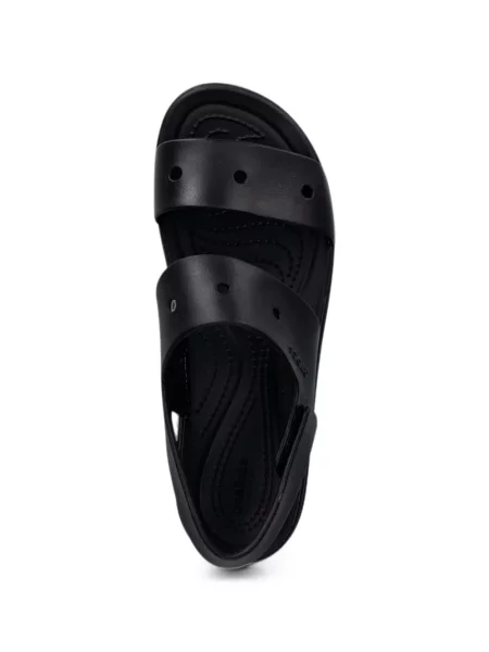 Σανδάλια Crocs με πλατφόρμα μαύρο
