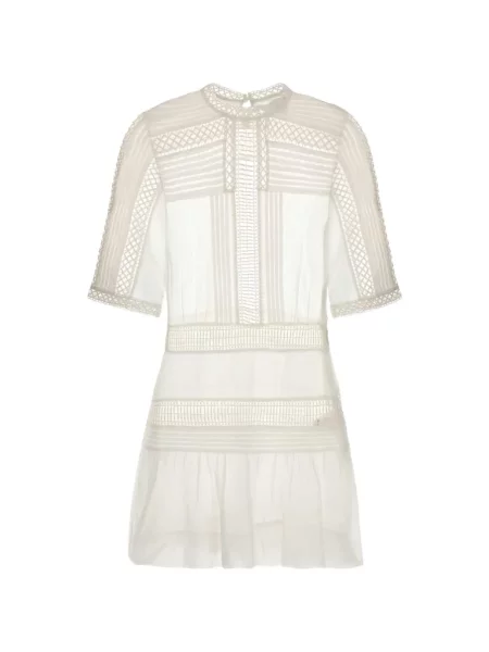 Rochie mini Isabel Marant din dantelă alb