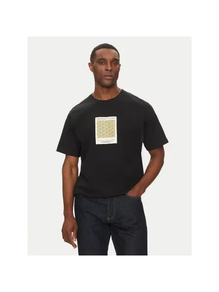 Jack&Jones Футболка Islington Loose Fit чорний