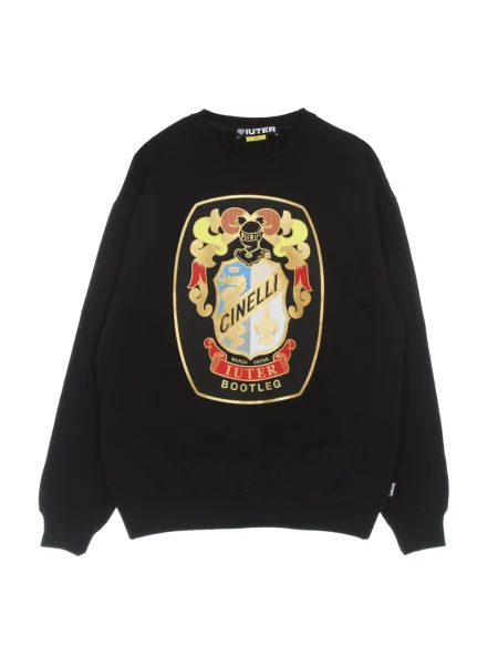 Lekka bluza nierozpinana Iuter czarna