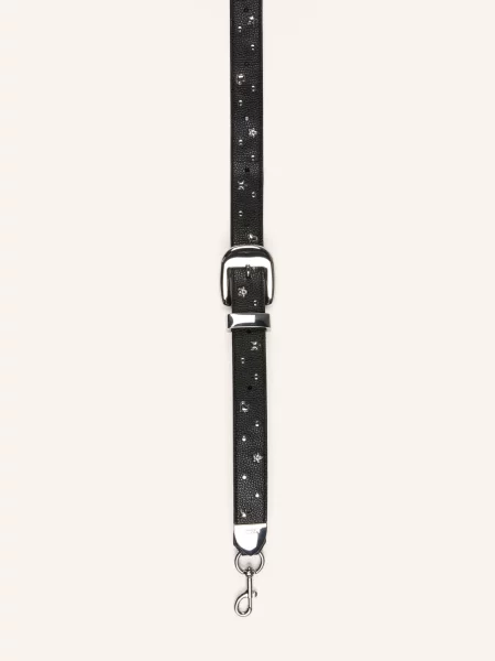 Přívěsek Marc Jacobs s nýty černý