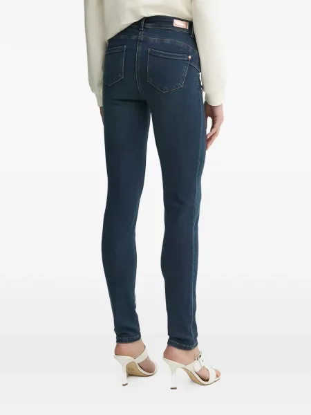 Blugi Morgan cu 5 buzunare albastru