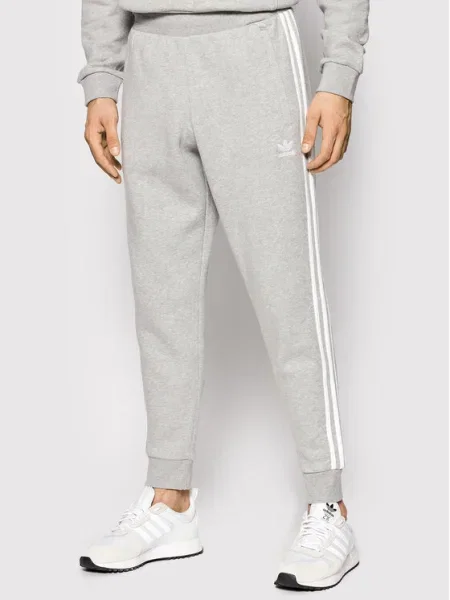 Adidas Pantaloni trening Classics Fitted Fit gri