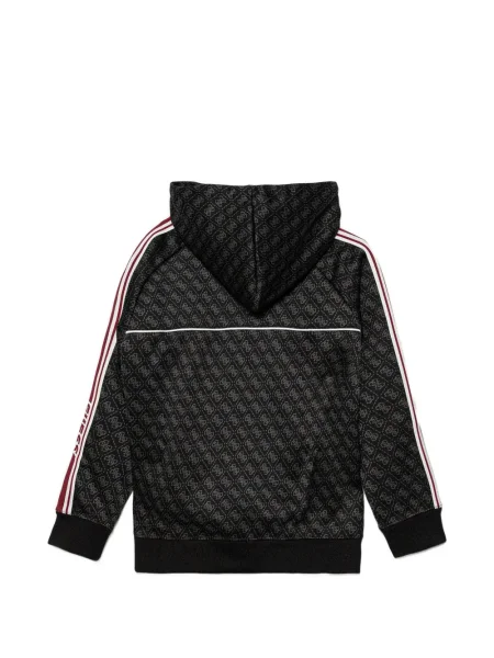 Bluza z kapturem dziecięca Guess czarna