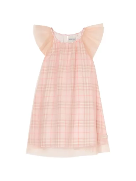 Sukienka dziecięca Burberry różowa