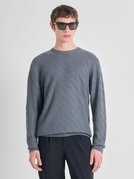 Свитер Antony Morato серый