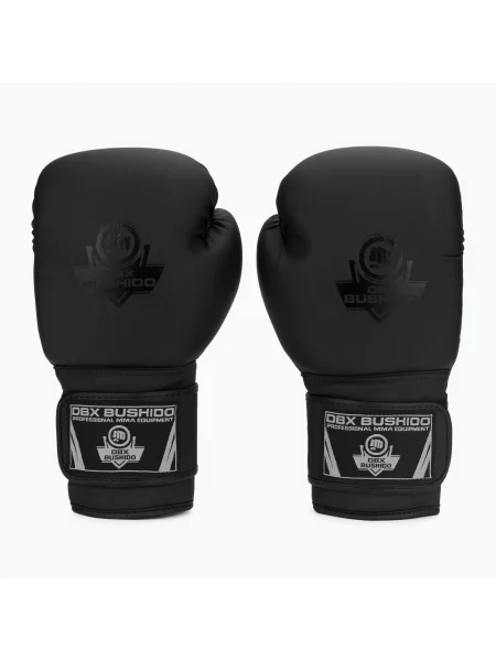 Боксови ръкавици Bushido със система Active Clima черни