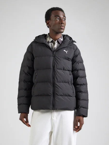PUMA Zimná bunda čierna