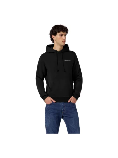 Champion Bluza Z Kapturem Hooded Sweatshirt czarna
