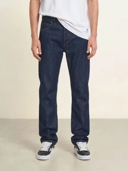 Hugo Kalhoty Jonah Straight Fit dark blue modré