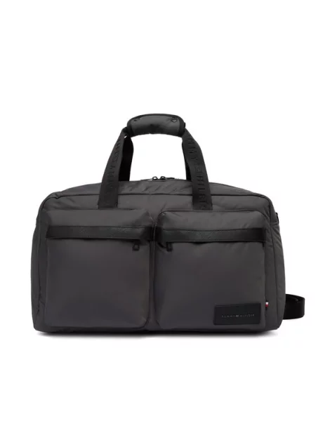 Taška Tommy Hilfiger Th Repreve Duffle šedá