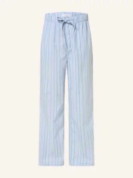 Tommy Hilfiger Spací Kalhoty tmavě modrá / zelená bílá