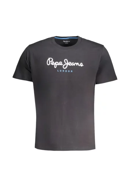 Tricou Pepe Jeans cu imagine negru