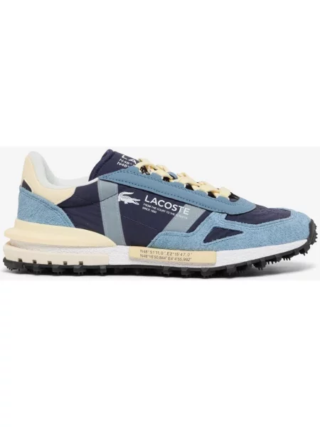 Buty do biegania Lacoste Elite Active jasnoniebieski granatowy beżowy