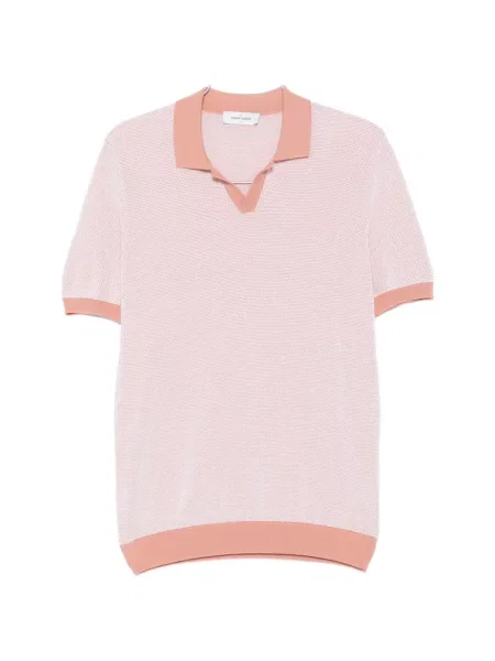 Scurt tricou Gran Sasso tricotate roz