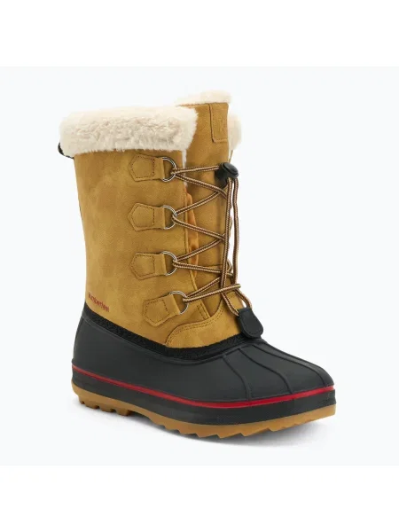 Gyerek hócsizma Kimberfeel Sonik camel. Méret: 39 EU barna