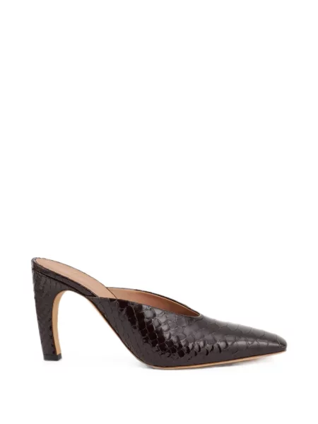 Papuci tip mules Malone Souliers din piele maro